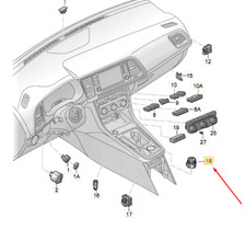 Bouton de commande des modes