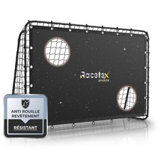 Cage de Foot Enfant Exterieur avec Cible de tir et revêtement Anti-Rouille - ...