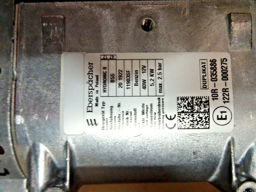 Eberspächer hydronic b5s - eberspächer,