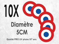 10 autocollants sticker
