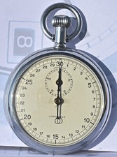 Très Rare Chronomètre Mécanique Junghans Avec Précision 1/10 De Selon Peinture