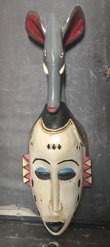 Masque africain bois - masque, style