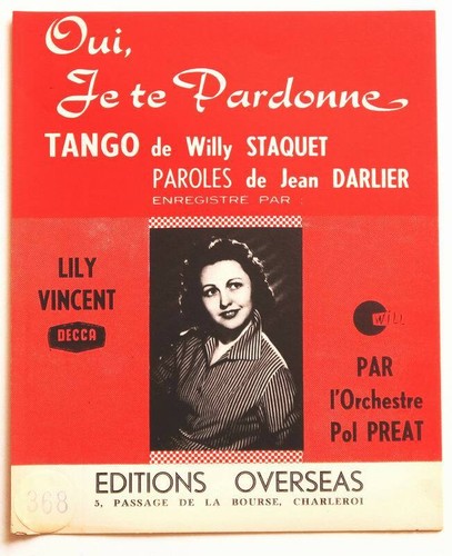 Partition sheet music lily - partition,