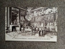 Old postcard palace of fontainebleau old bedroom of the queen meres 