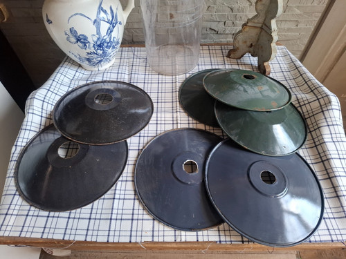 Abat jour industriel - en, tole