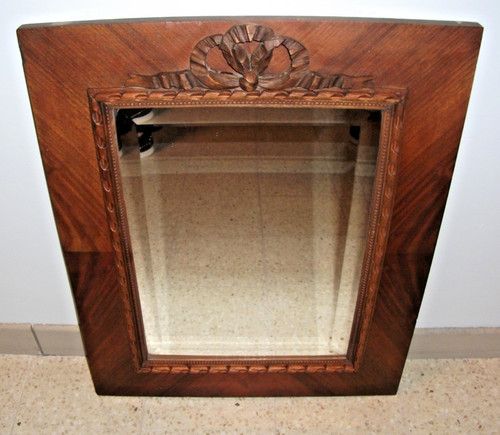 Miroir biseauté xixème avec - miroir,