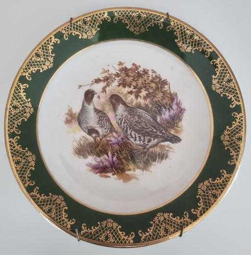Assiette royal falcon perdrix - assiette,