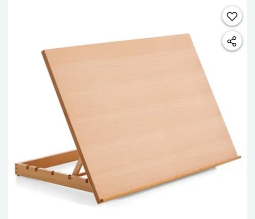Chevalet table bois - table,