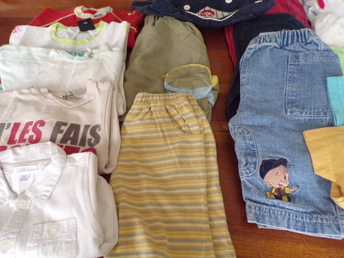 Lot vêtements bebe - de,