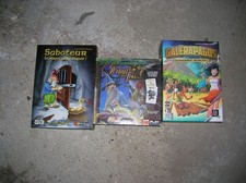 LOT 3 JEUX DE SOCIETE SABOTEUR/ IL ETAIT UNE FOIS/ GALERAPAGOS