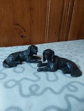 ANCIENNE PAIRE DE CHIENS