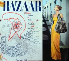 VTG Harpers BAZAAR Mag_Nov 1946_COCTEAU_AVEDON_DAHL-WOLFE_CAPOTE_GARLAND_LAMARR