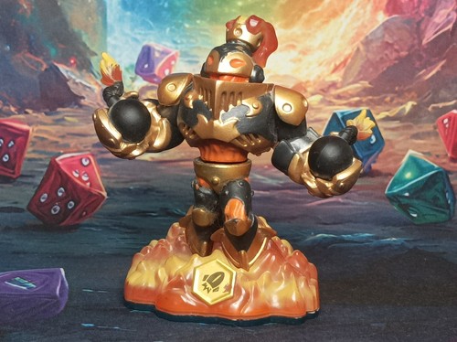 Blast zone figurine skylanders - blast,
