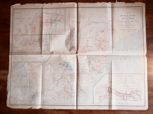 Carte ancienne plan - carte,