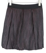 Jijil Femmes IT42/UK8 Jupe Mini Boule Élastique Violet Tissu Extensible