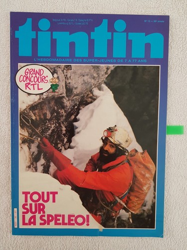 Tintin 393 1983 - tintin, speleo