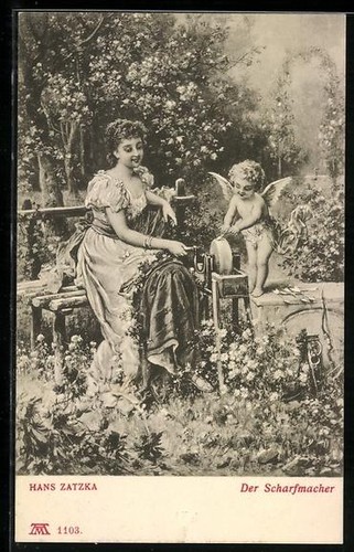 Carte postale artiste hans - postale,
