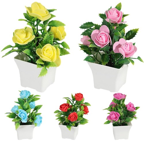 Fleurs artificielles fraîches