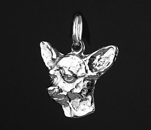 Pendentif chien chihuahua - pendentif,