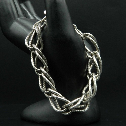 Ar48 bracelet vintage argent - -,