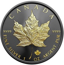 Pièce 1 Once Argent Maple