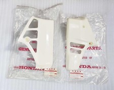 HONDA MTX125 MTX125R MTX200 COVER SHROUD L&R OFF WHITE NOS 19030/19103-KE1-030ZB