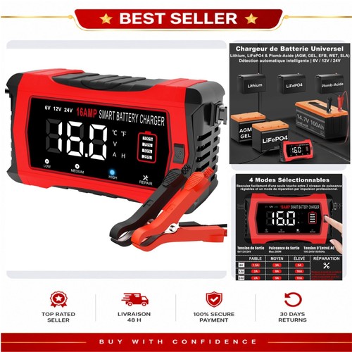 Htrc chargeur batterie - chargeur, voiture