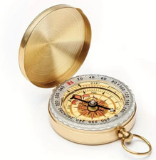 BOUSSOLE COMPASS  EN METAL