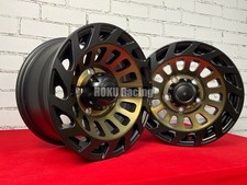 4X Roues 15" OFF ROAD 6X139.7 Turbo 8J ET-10 4x4 pour 4Runner Hilux Land Cruiser