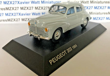 VOITURE PEUGEOT 203 GRISE 1954