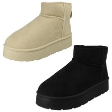 Bottes Plates Décontractées Pour Femmes F4R472 Par Spot On Prix De Vente 26,99 £