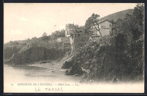 Cpa corniche esterel - corniche, l´esterel