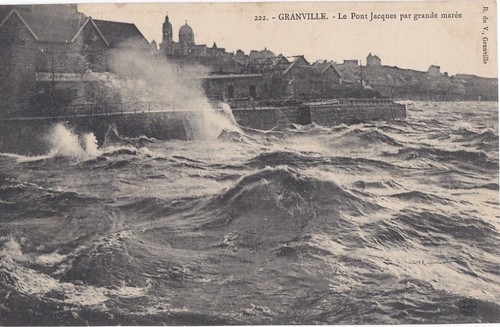 Cpa granville pont - cpa,