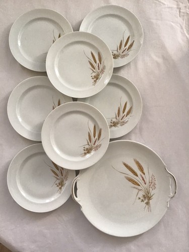 Service dessert porcelaine - a,