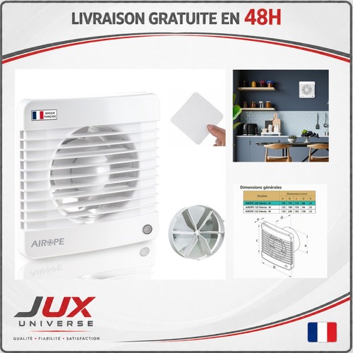 Extracteur air vmc 100 mm - extracteur,