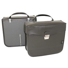 Lot / paire de sacoches noir