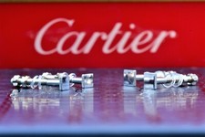 Cartier C decor rimless full kit screw Sunglasses eyeglasses lunettes horn wood