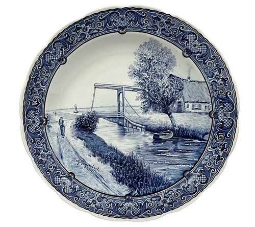 Vintage boch belgium delfts - boch,