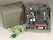 PRL) TELEVU PROJECTOR VU-EDITOR 8mm FILM VINTAGE PROJECTOR PROJECTOR