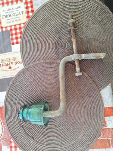 Ancien isolateur edf - edf, verre
