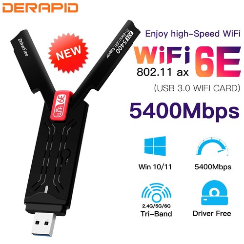 Clé wifi 5400 mbps - wifi, 6e