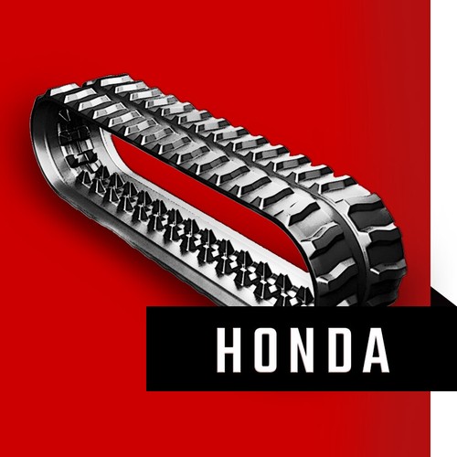 Chenilles caoutchouc honda - chenilles,