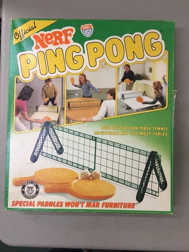 Vintage 1982 nerf ping - vintage, pong