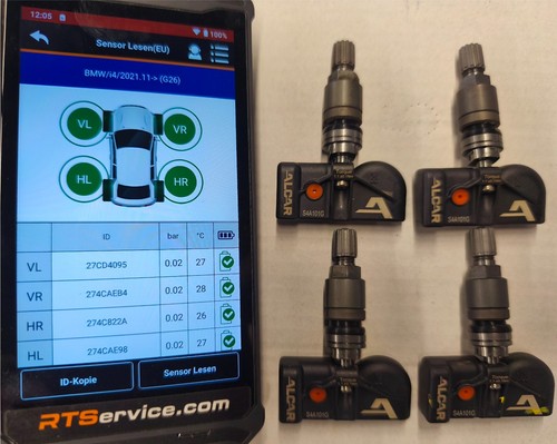 Satz bmw rdks capteurs - bmw,