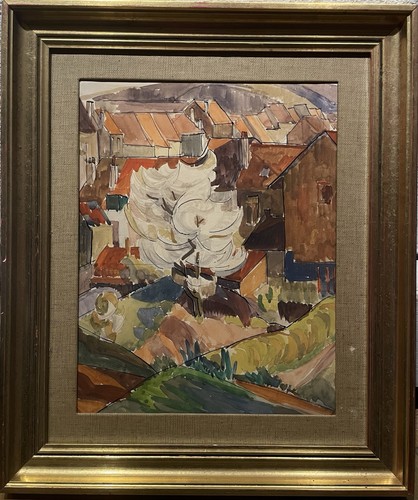 Tableau peinture cadre 20èm - tableau,