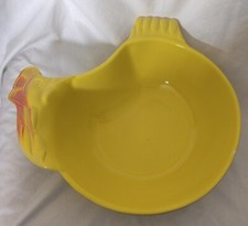 Plat En Céramique Jaune En