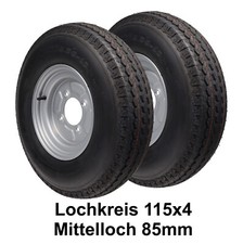 2x Roue De Remorque 5.00-10 C