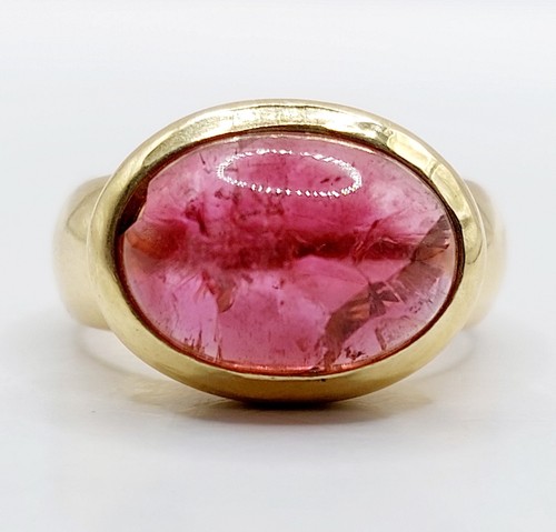 Bague cocktail vintage 18k - bague,