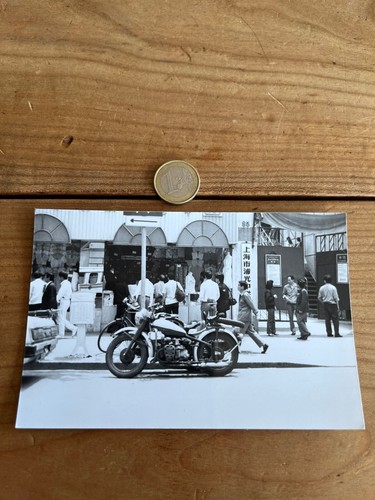 Photo ancienne moto n205 - ancienne,