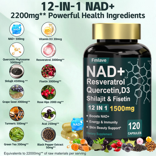 Nad supplement 1500mg - nad, supplement,